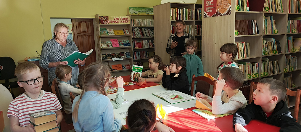 Урок вежливости в Ишлейской сельской библиотеке